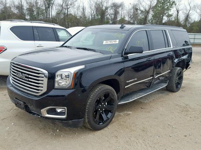 1GKS2GKC5JR341852 - 2018 GMC YUKON XL K BLACK photo 2