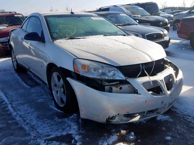 1G2ZH361084115000 - 2008 PONTIAC G6 GT WHITE photo 1