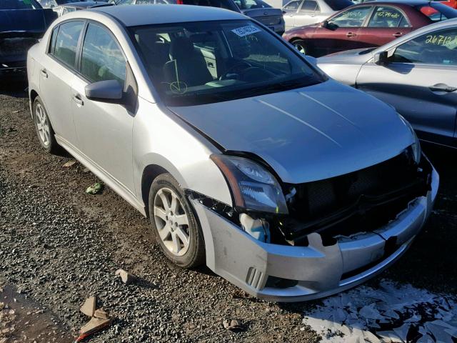 3N1AB6AP1BL655063 - 2011 NISSAN SENTRA 2.0 SILVER photo 1