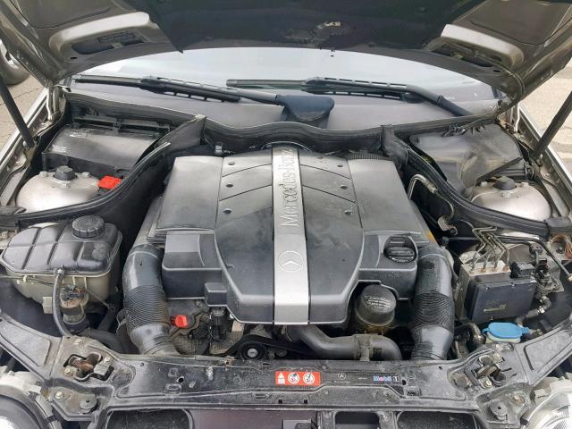 WDBRH81JX5F618662 - 2005 MERCEDES-BENZ C 240 SPOR SILVER photo 7