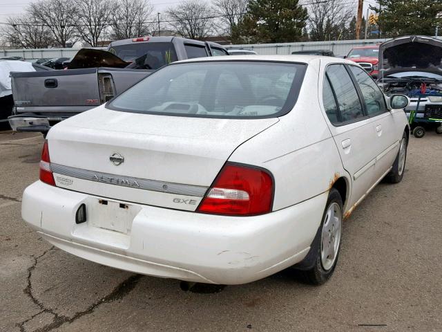 1N4DL01D61C210120 - 2001 NISSAN ALTIMA XE WHITE photo 4