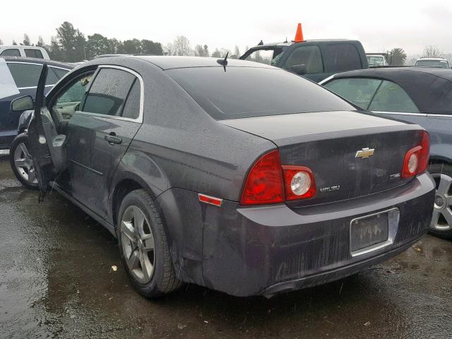 1G1ZA5E03A4147488 - 2010 CHEVROLET MALIBU LS GRAY photo 3