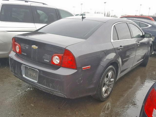 1G1ZA5E03A4147488 - 2010 CHEVROLET MALIBU LS GRAY photo 4