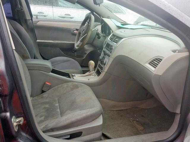 1G1ZA5E03A4147488 - 2010 CHEVROLET MALIBU LS GRAY photo 5