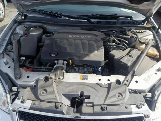 2G1WC5E33D1245363 - 2013 CHEVROLET IMPALA LTZ SILVER photo 7