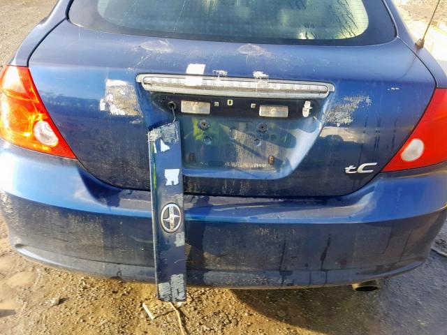 JTKDE177750029006 - 2005 TOYOTA SCION TC 蓝色 照片 9