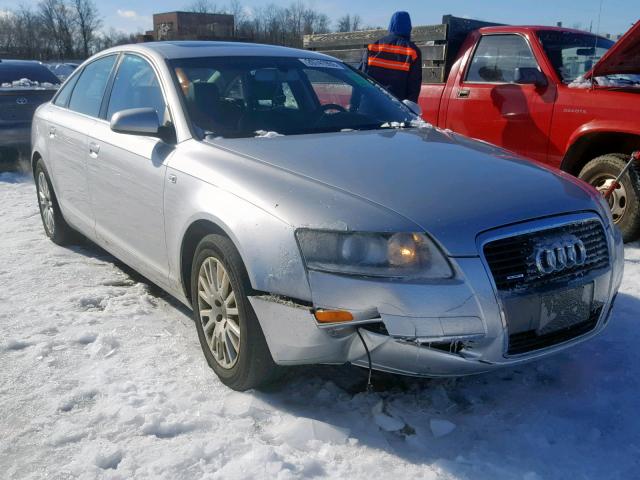 WAUDH74FX6N164298 - 2006 AUDI A6 3.2 QUA SILVER photo 1