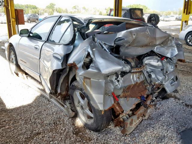 1G2WP52K62F183751 - 2002 PONTIAC GRAND PRIX SILVER photo 3