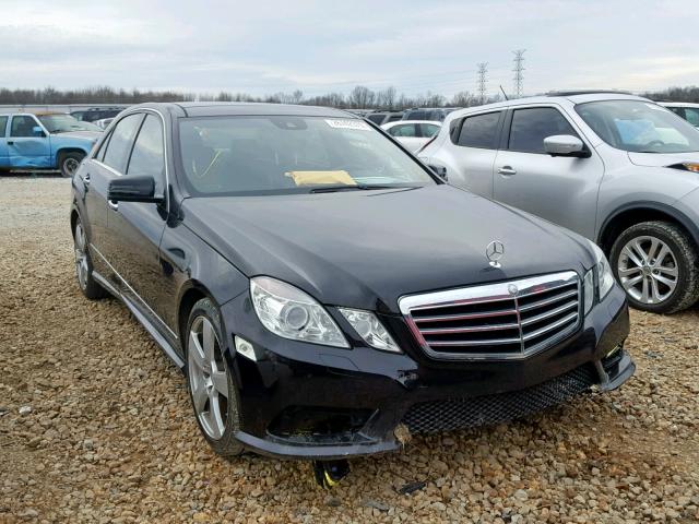 WDDHF5GB1BA279015 - 2011 MERCEDES-BENZ E 350 BLACK photo 1