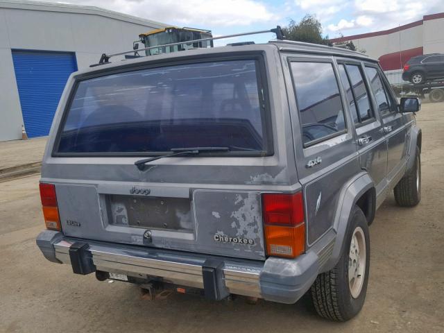 1JCMR7849JT147603 - 1988 JEEP CHEROKEE L GRAY photo 4