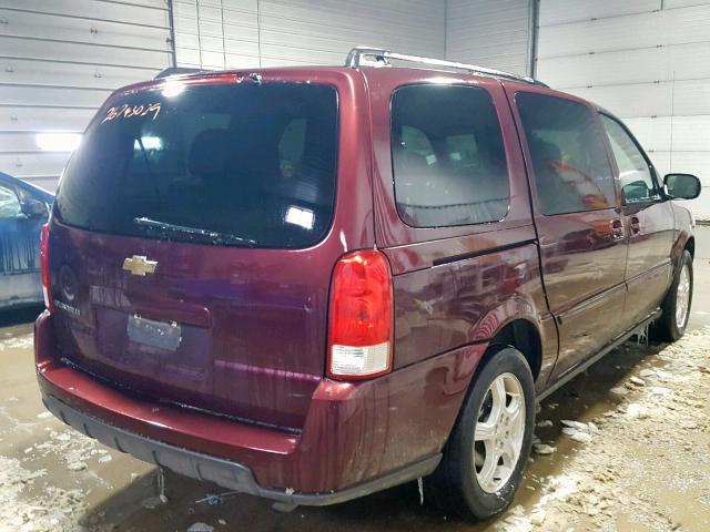 1GNDV33L96D190531 - 2006 CHEVROLET UPLANDER L Qırmızı foto 4