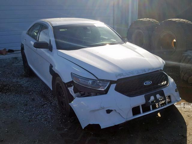 1FAHP2MK6EG118421 - 2014 FORD TAURUS POL WHITE photo 1