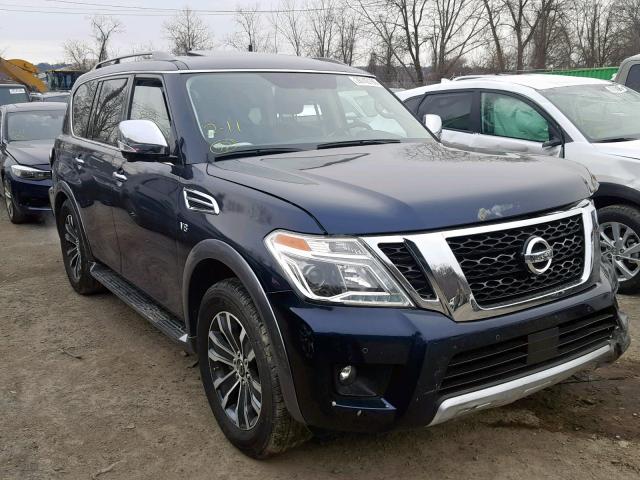 JN8AY2ND2J9056169 - 2018 NISSAN ARMADA SV BLUE photo 1