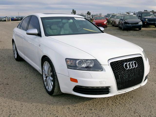 WAUDN74F28N086448 - 2008 AUDI S6 QUATTRO WHITE photo 1