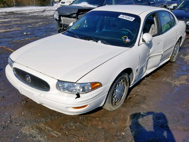 1G4HP54K944111812 - 2004 BUICK LESABRE CU WHITE photo 2