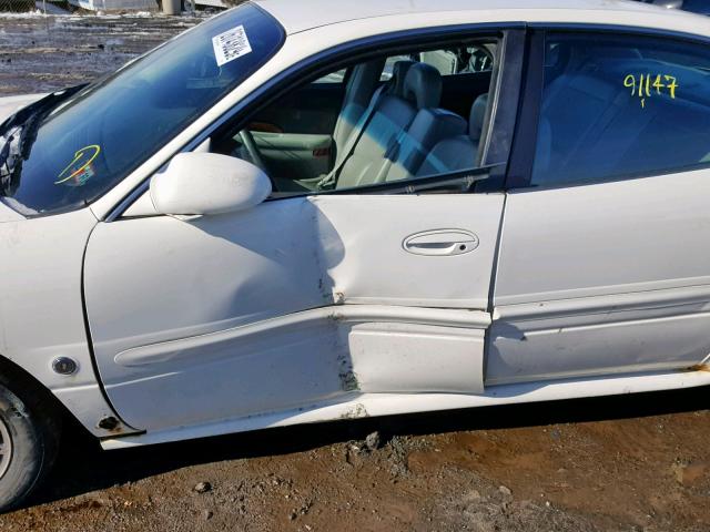 1G4HP54K944111812 - 2004 BUICK LESABRE CU WHITE photo 9