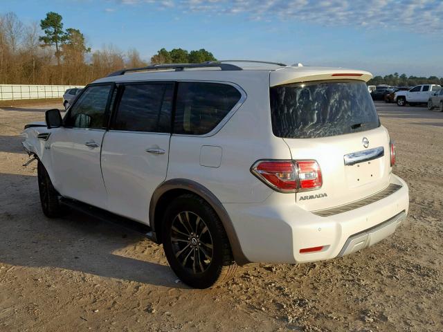 JN8AY2NFXH9303160 - 2017 NISSAN ARMADA PLA WHITE photo 3