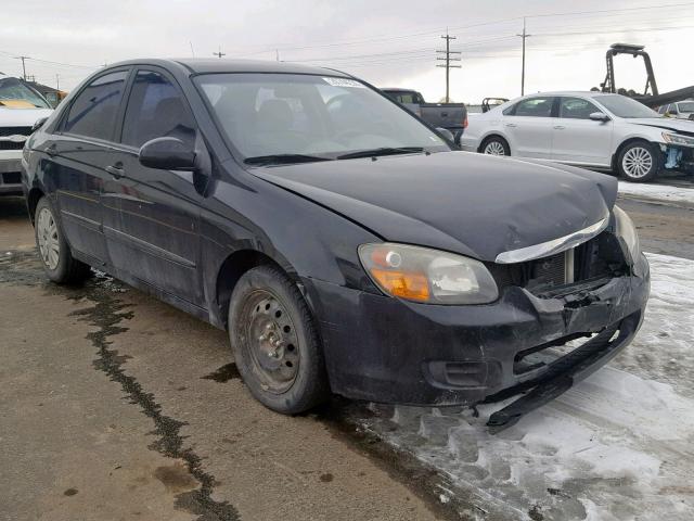 KNAFE221195593846 - 2009 KIA SPECTRA EX BLUE photo 1