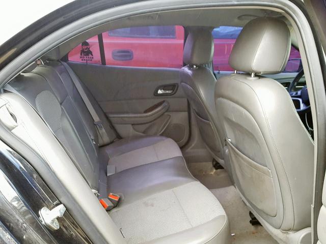 1G11D5SR9DF320866 - 2013 CHEVROLET MALIBU 1LT BLACK photo 6