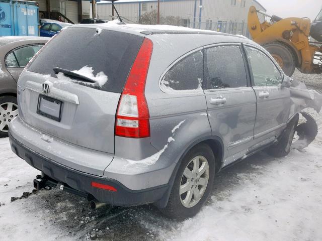 JHLRE387X8C022726 - 2008 HONDA CR-V EXL SILVER photo 4