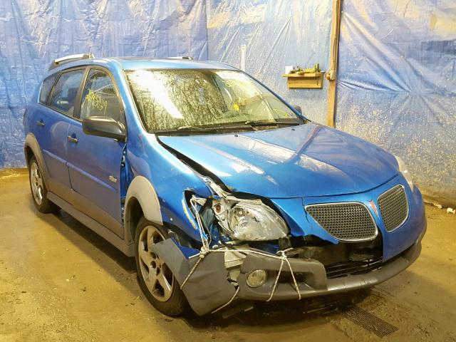 5Y2SL65897Z400114 - 2007 PONTIAC VIBE BLUE photo 1