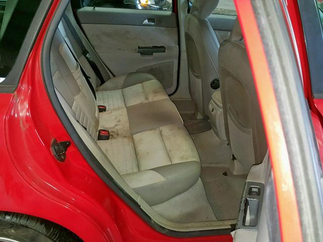 YV1MW382552052947 - 2005 VOLVO V50 2.4I RED photo 6