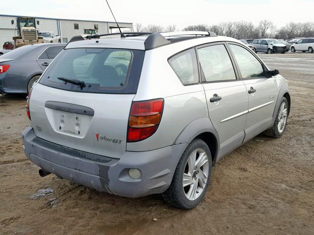 5Y2SN62L63Z400178 - 2003 PONTIAC VIBE GT SILVER photo 4