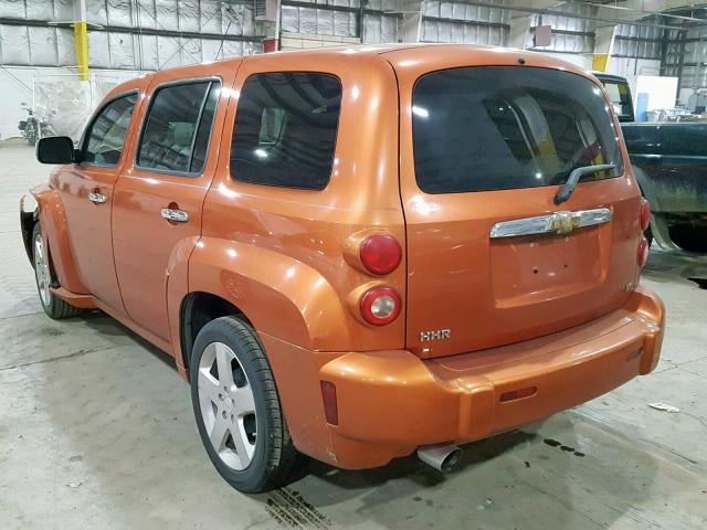 3GNDA23P76S633901 - 2006 CHEVROLET HHR LT ORANGE photo 3