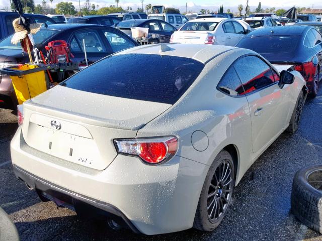 JF1ZNAA1XG8706559 - 2016 TOYOTA SCION FR-S TAN photo 4
