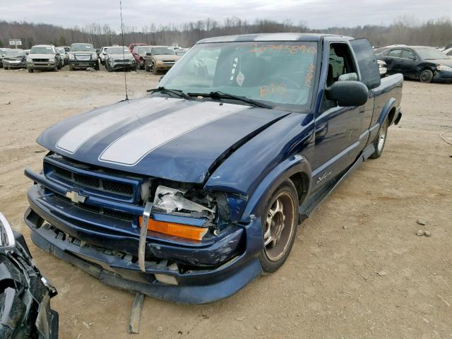 1GCCS195518180672 - 2001 CHEVROLET S TRUCK S10  photo 2