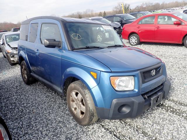 5J6YH28706L005158 - 2006 HONDA ELEMENT EX BLUE photo 1