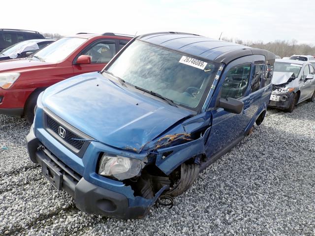 5J6YH28706L005158 - 2006 HONDA ELEMENT EX BLUE photo 2