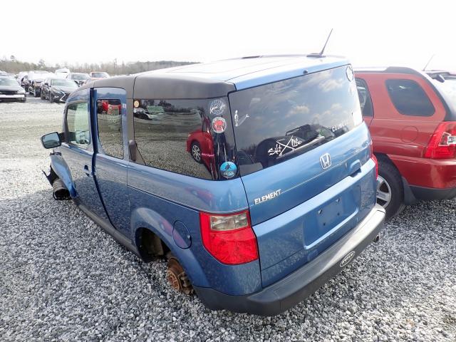 5J6YH28706L005158 - 2006 HONDA ELEMENT EX BLUE photo 3