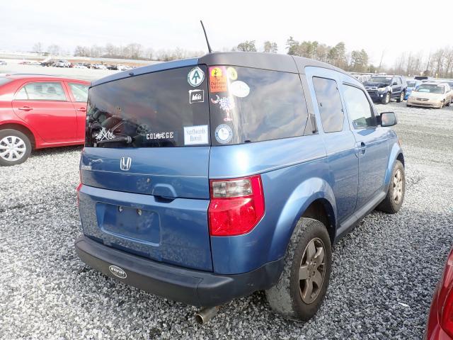 5J6YH28706L005158 - 2006 HONDA ELEMENT EX BLUE photo 4