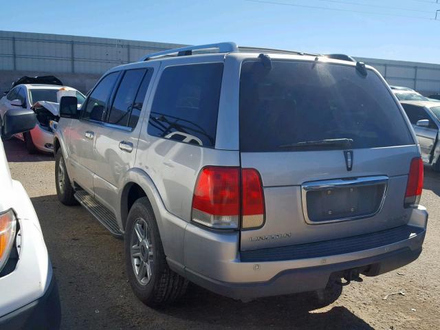 5LMEU88HX5ZJ03148 - 2005 LINCOLN AVIATOR 银色 照片 3