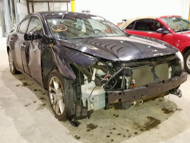 1N4AA5AP2BC861570 - 2011 NISSAN MAXIMA S BLACK photo 1