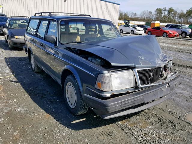 YV1AX885XJ1780738 - 1988 VOLVO 245 DL BLUE photo 1