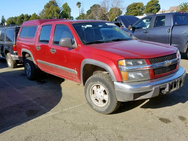 1GCDT136468217785 - 2006 CHEVROLET COLORADO RED photo 1