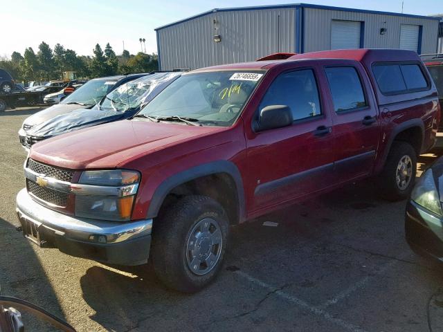 1GCDT136468217785 - 2006 CHEVROLET COLORADO RED photo 2