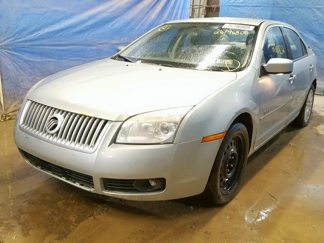 3MEHM02157R634619 - 2007 MERCURY MILAN PREM BLUE photo 2