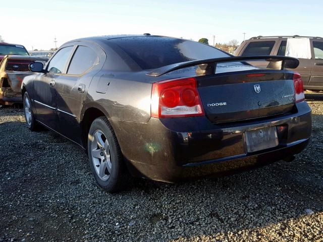 2B3CA3CV6AH207140 - 2010 DODGE CHARGER SX BLACK photo 3