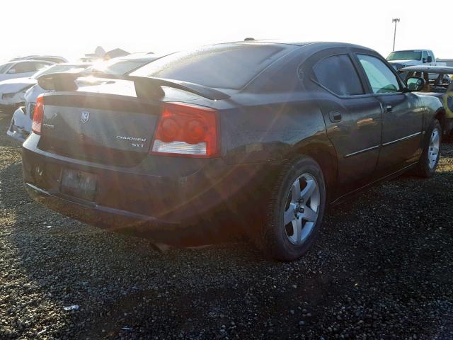 2B3CA3CV6AH207140 - 2010 DODGE CHARGER SX BLACK photo 4