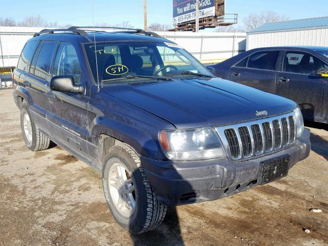 1J4GW48S73C557110 - 2003 JEEP GRAND CHER GRAY photo 1