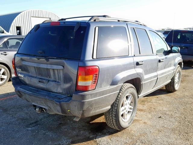 1J4GW48S73C557110 - 2003 JEEP GRAND CHER GRAY photo 4