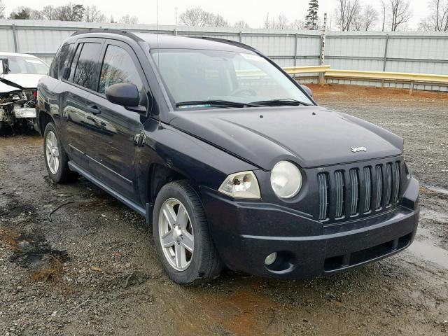 1J8FT47WX8D706389 - 2008 JEEP COMPASS SP შავი ფოტო 1