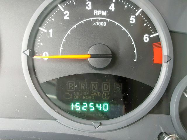 1J8FT47WX8D706389 - 2008 JEEP COMPASS SP შავი ფოტო 8