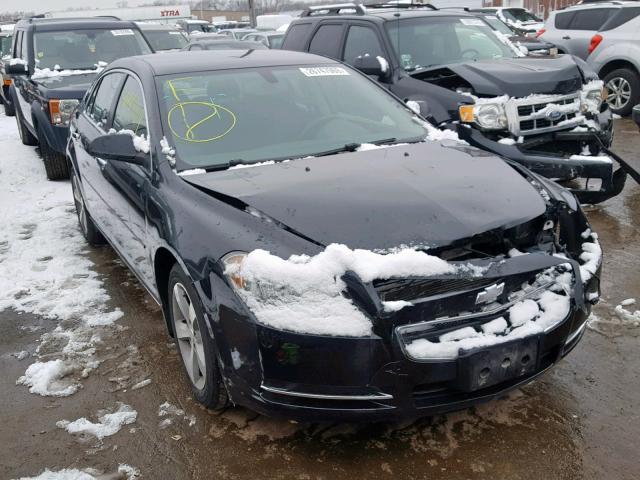 1G1ZC5E07CF152145 - 2012 CHEVROLET MALIBU 1LT BLACK photo 1