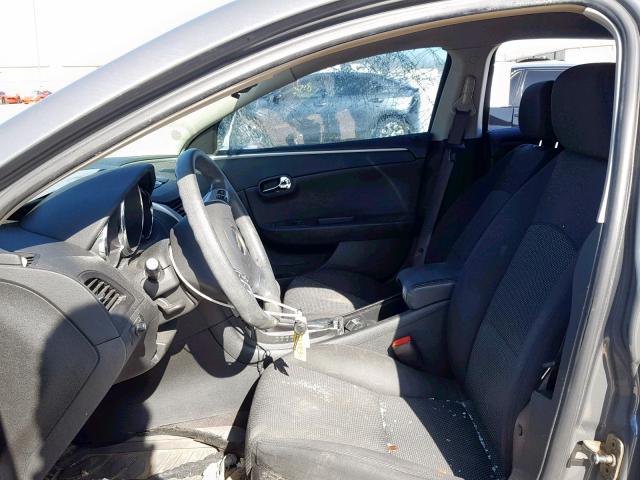 1G1ZH57B39F111584 - 2009 CHEVROLET MALIBU 1LT ნაცრისფერი ფოტო 5