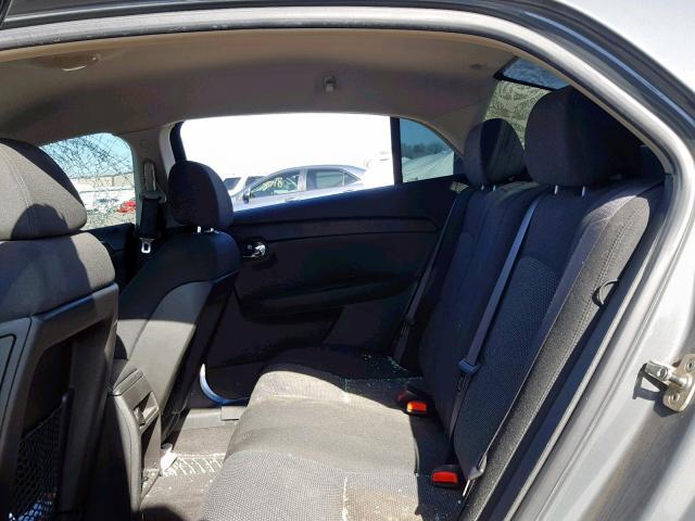 1G1ZH57B39F111584 - 2009 CHEVROLET MALIBU 1LT ნაცრისფერი ფოტო 6