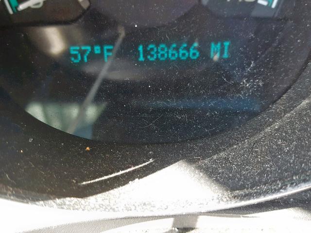 1G1ZH57B39F111584 - 2009 CHEVROLET MALIBU 1LT ნაცრისფერი ფოტო 8